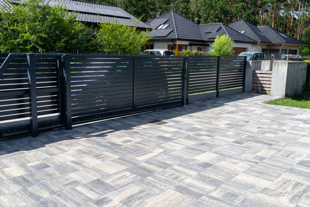 Permeable Paver Driveway in Kennedale, TX